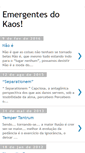 Mobile Screenshot of emergentesdokaos.blogspot.com