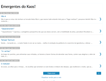 Tablet Screenshot of emergentesdokaos.blogspot.com