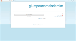 Desktop Screenshot of giumpoucomaisdemim.blogspot.com