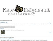 Tablet Screenshot of katedaigneault.blogspot.com