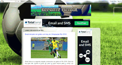 Desktop Screenshot of deporte-futbol.blogspot.com