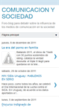 Mobile Screenshot of comunicacion-y-sociedad.blogspot.com