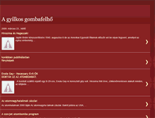 Tablet Screenshot of gombafelho.blogspot.com