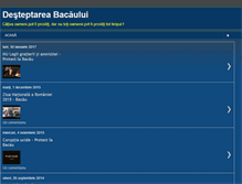 Tablet Screenshot of desteptareabacaului.blogspot.com