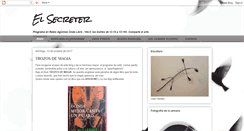 Desktop Screenshot of elsecretermueblecultural.blogspot.com