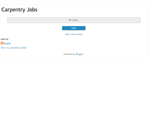 Tablet Screenshot of carpentry-jobs.blogspot.com