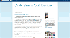Desktop Screenshot of cindysimms.blogspot.com