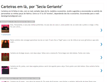Tablet Screenshot of carteirasdelasecia.blogspot.com