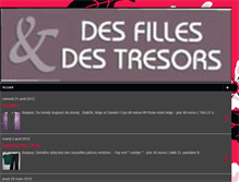 Tablet Screenshot of desfillesetdestresors.blogspot.com