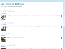 Tablet Screenshot of losprimerosdelmurgi.blogspot.com