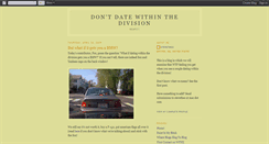 Desktop Screenshot of dontdatewithinthedivision.blogspot.com