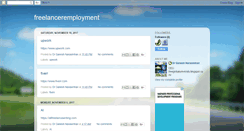 Desktop Screenshot of freelanceremployment.blogspot.com