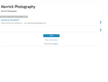 Tablet Screenshot of daniellemavrickphotography.blogspot.com