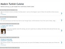 Tablet Screenshot of modernturkishcuisine.blogspot.com