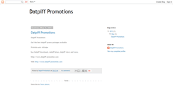 Desktop Screenshot of datpiffpromotions.blogspot.com