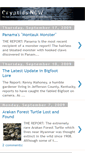 Mobile Screenshot of cryptidsnow.blogspot.com