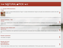 Tablet Screenshot of naturalpick.blogspot.com