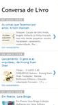 Mobile Screenshot of conversadelivro.blogspot.com
