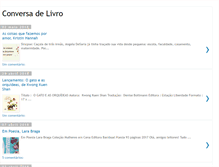 Tablet Screenshot of conversadelivro.blogspot.com