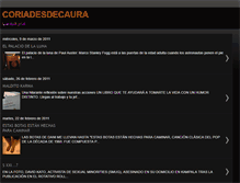 Tablet Screenshot of coriadesdecaura.blogspot.com