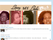 Tablet Screenshot of lovingmylocks.blogspot.com