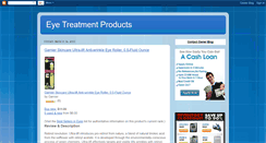 Desktop Screenshot of evereyetreatmentproducts.blogspot.com