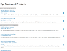 Tablet Screenshot of evereyetreatmentproducts.blogspot.com
