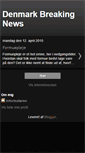 Mobile Screenshot of denmark-breakingnews.blogspot.com