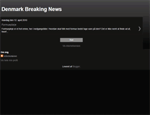 Tablet Screenshot of denmark-breakingnews.blogspot.com