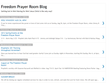 Tablet Screenshot of freedomprayerroom.blogspot.com