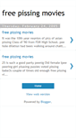 Mobile Screenshot of free-pissing-movies.blogspot.com