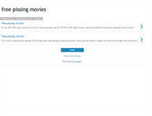 Tablet Screenshot of free-pissing-movies.blogspot.com