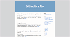 Desktop Screenshot of hungwilliam.blogspot.com