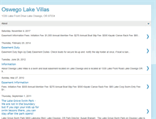 Tablet Screenshot of oswegolakevillas.blogspot.com