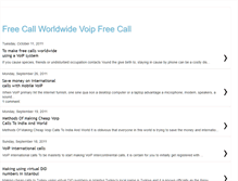 Tablet Screenshot of freecallworldvoip.blogspot.com