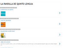 Tablet Screenshot of lapandilladequintolengua.blogspot.com