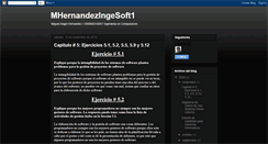 Desktop Screenshot of mhernandezingesoft1.blogspot.com
