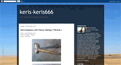 Desktop Screenshot of keristirta666.blogspot.com