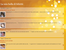 Tablet Screenshot of lamiabolladifelicita.blogspot.com