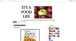 Desktop Screenshot of itsafoodlife.blogspot.com