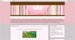 Desktop Screenshot of lilybelstudio.blogspot.com