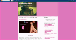 Desktop Screenshot of carmelitagomes.blogspot.com