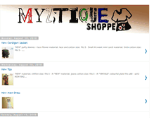 Tablet Screenshot of myztiqueshoppe.blogspot.com