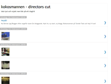 Tablet Screenshot of kokosmannen.blogspot.com
