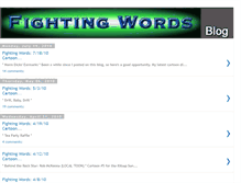 Tablet Screenshot of fightingwordscomics.blogspot.com