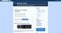 Desktop Screenshot of bluetoothinsight.blogspot.com