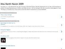 Tablet Screenshot of missnorthhaven2009.blogspot.com