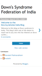 Mobile Screenshot of downsyndromeindia.blogspot.com
