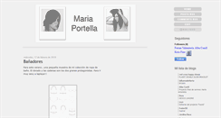 Desktop Screenshot of mariaportellapou.blogspot.com