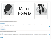 Tablet Screenshot of mariaportellapou.blogspot.com